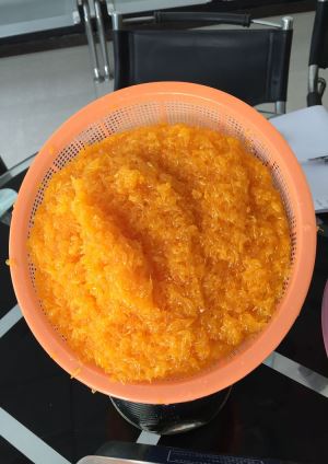 3 kg Tangerine Orange Sacs med 57 procent Pulp